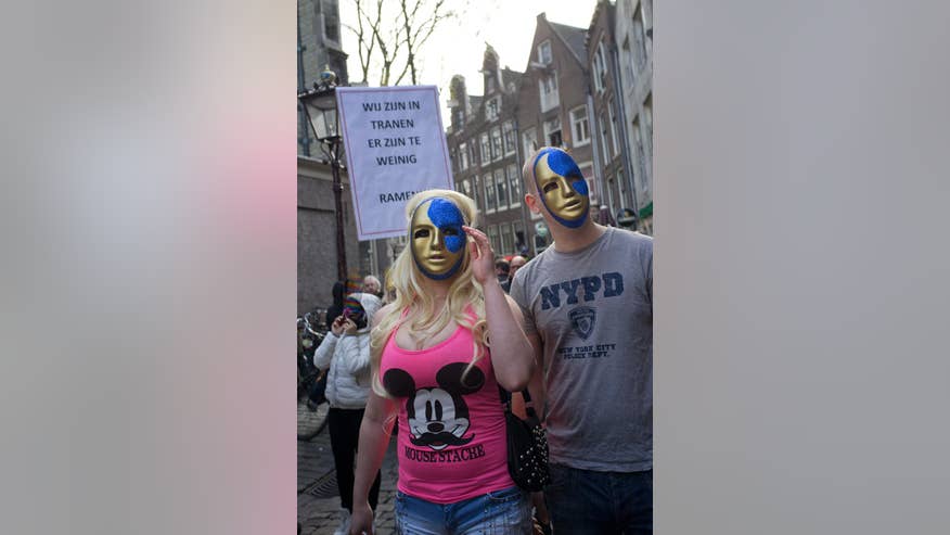 Amsterdam Prostitutes Protest Against Closure Of Sex Workers Windows Free Hot Nude Porn Pic